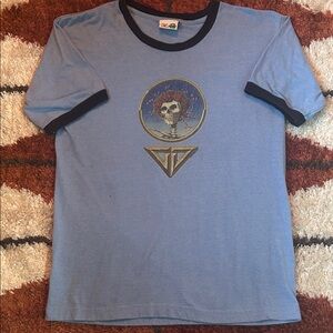 Vintage Ripple Junction 
Grateful Dead
Blue and Black Ringer Tee